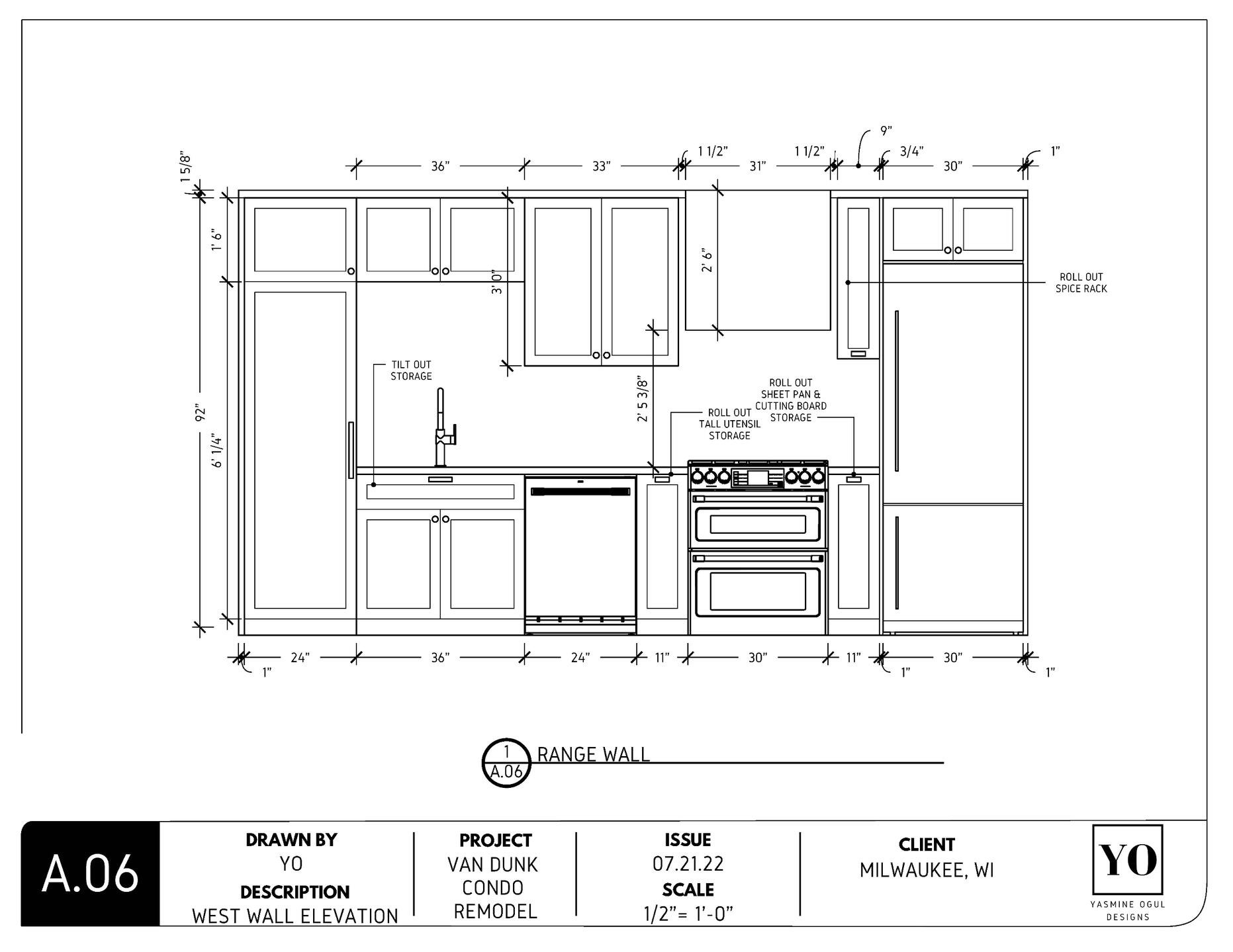 Kitchen Elevation